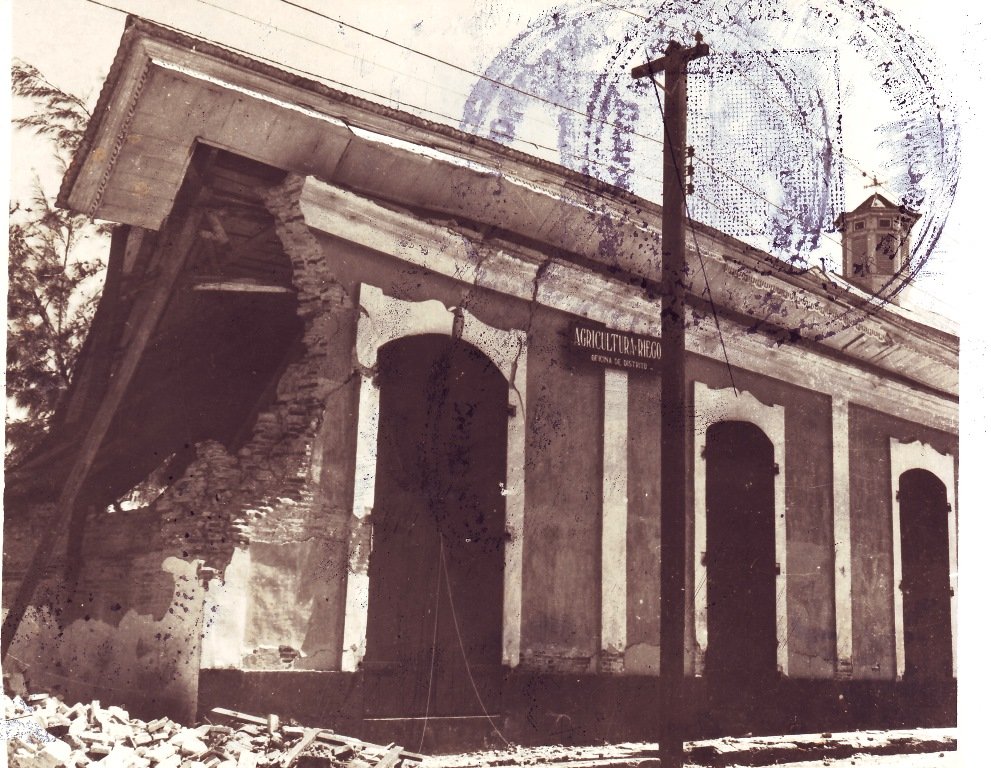 Imágenes de Moca, del terremoto de 1946